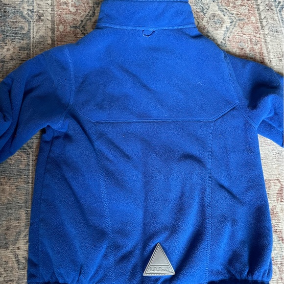 Boys size 5/6 LL Bean full zip warm fleece - Picture 3 of 4